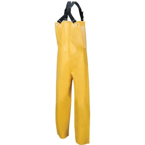 Neo-Slick Chemical & Acid Resistant Rain Pants, Small, Neoprene, Yellow Mukwa Safety Services