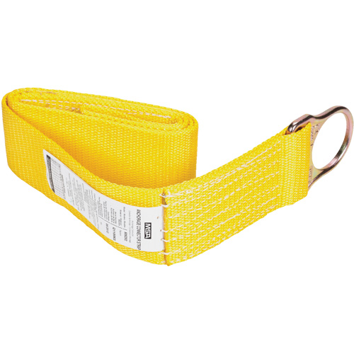 Anchorage Connector Straps, D-Ring, Temporary Use Mukwa Safety Services