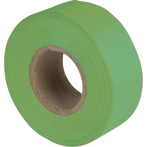 Rubans pour signalisation, 1,2" la x 300' lo, Vert Mukwa Safety Services