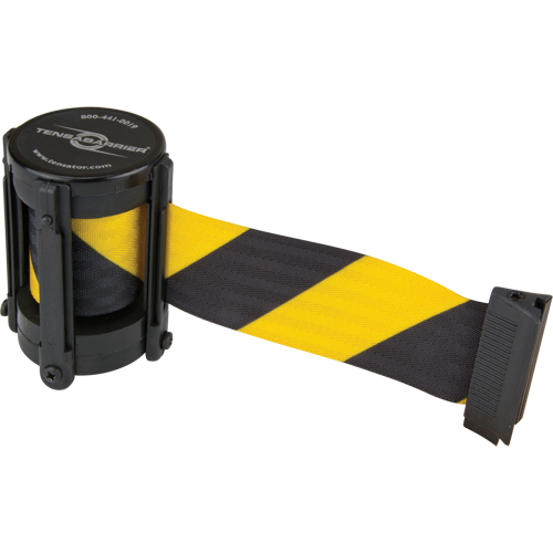 Replacement Cassettes For Advance, Outdoor & StowAway&reg; TensaBarrier&reg;, 7.5', Yellow Tape Mukwa Safety Services