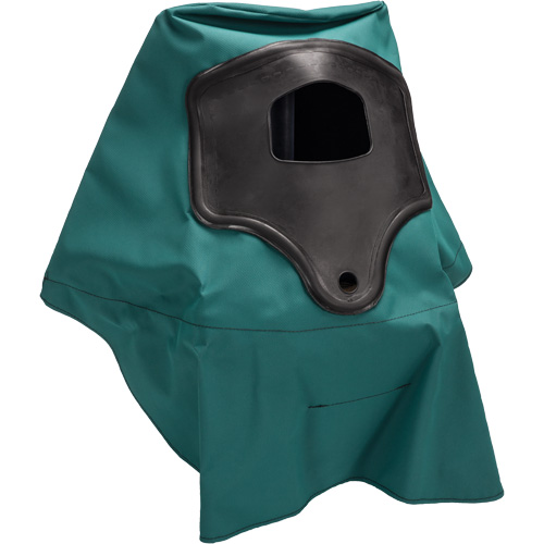 Abrasi-Blast Supplied-Air Respirator Waist-Length Hood, Medium, Soft Top, Single Shroud Mukwa Safety Services
