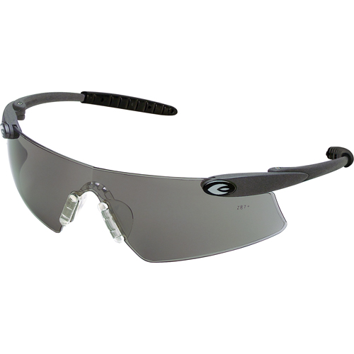 Desperado&reg; Safety Glasses, Grey/Smoke Lens, Anti-Scratch, ANSI Z87+/Meets/Exceeds CSA Z94.3 Mukwa Safety Services