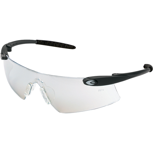 LUNETTES,DESPERADO,MONTNOIR CLR,I/O LENT MIROIR, Lentille Miroir int&eacute;rieur/ext&eacute;rieur, Anti-&eacute;gratignures, ANSI Z87+/R&eacute;pond ou surpasse la norme CSA Z94.3 Mukwa Safety Services