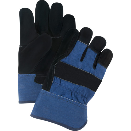 Superior Warmth Winter-Lined Fitters Gloves, X-Large, Split Cowhide Palm, Thinsulate Inner Lining Mukwa Safety Services