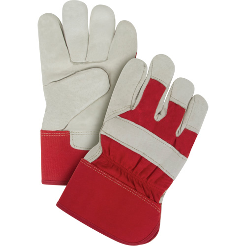Superior Warmth Winter-Lined Fitters Gloves, Large, Grain Pigskin Palm, Thinsulate Inner Lining Mukwa Safety Services