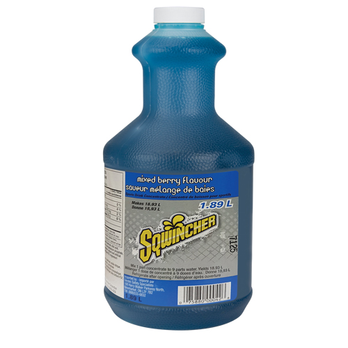 Sqwincher&reg; Rehydration Drink, Concentrate, Mixed Berry Mukwa Safety Services