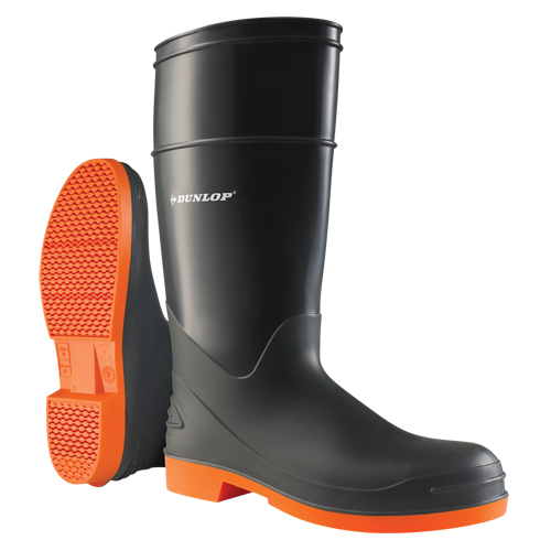 Bottes 16" SureFlex, PVC nitrile, Embout Acier, Pointure 6, Semelle R&eacute;sistant aux perforations Mukwa Safety Services