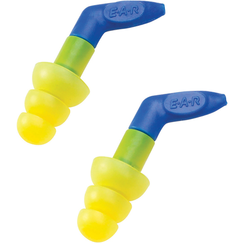 Bouchons d'oreilles r&eacute;utilisables E-A-R UltraFit, Sans cordon, Vrac - Sac en poly, 27 dB NRR, Taille unique Mukwa Safety Services