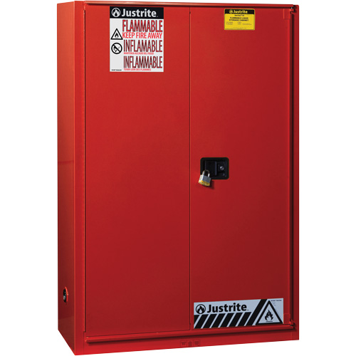 Sure-Grip&reg; EX Combustibles Safety Cabinet for Paint and Ink, 60 gal., 5 Shelves Mukwa Safety Services