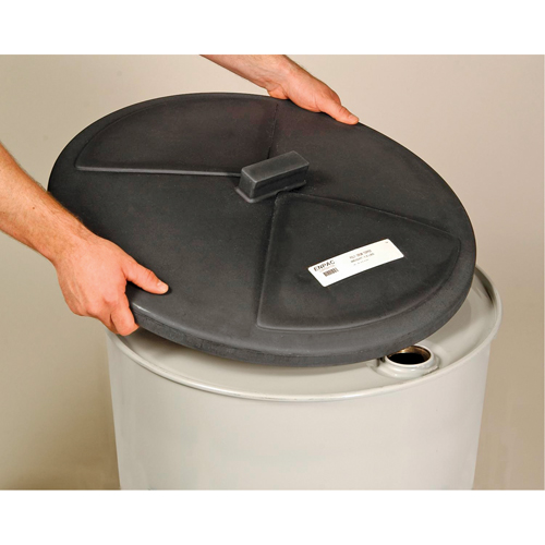 Poly-Drum Topper, For 55 US gal (45.8 imp. Gal.) Mukwa Safety Services