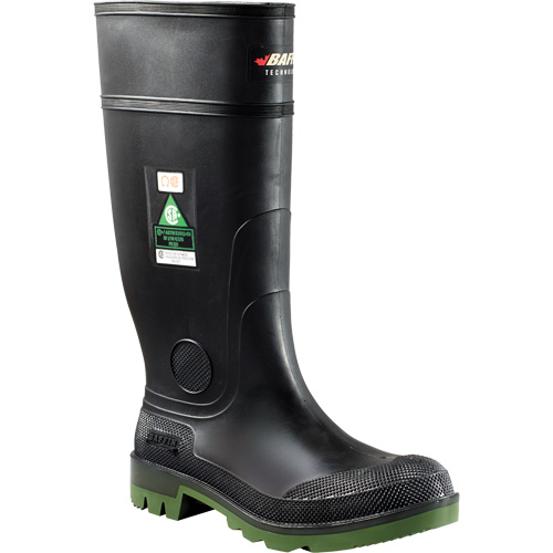 Enduro All Season Industrial Boots, Rubber, Steel Toe, Size 8, Puncture Resistant Sole Mukwa Safety Services
