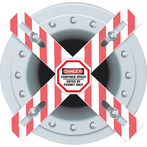 Danger Man-Way Cross Barrier Mukwa Safety Services