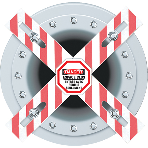 Danger Man-Way Cross Barrier Mukwa Safety Services