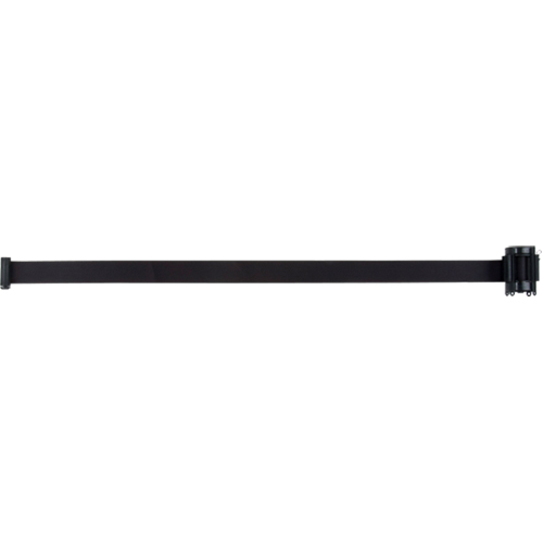 Cartouche de ruban pour assembler votre propre barri&egrave;re de contr&ocirc;le des foules, 7', Ruban Noir Mukwa Safety Services