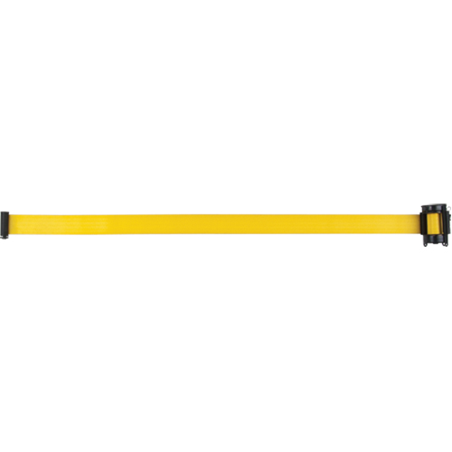 Cartouche de ruban pour assembler votre propre barri&egrave;re de contr&ocirc;le des foules, 7', Ruban Jaune Mukwa Safety Services