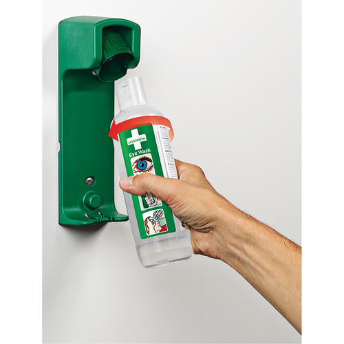 Support mural pour solution ophtalmique Cederroth Mukwa Safety Services