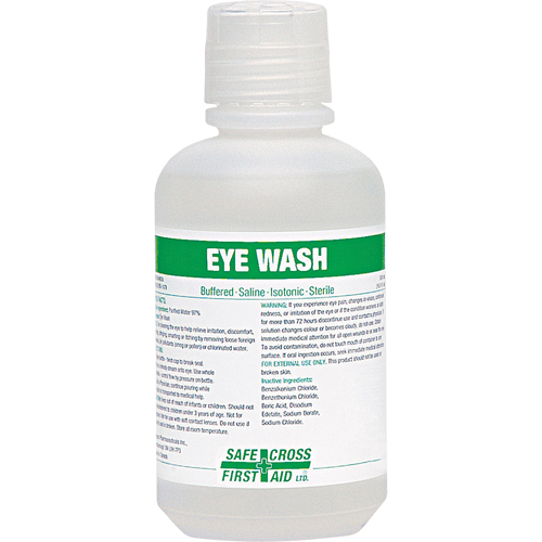 Eyewash Solution, Full Bottle, 500 ml Mukwa Safety Services