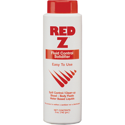 Produits de solidification des fluides Red-Z Mukwa Safety Services