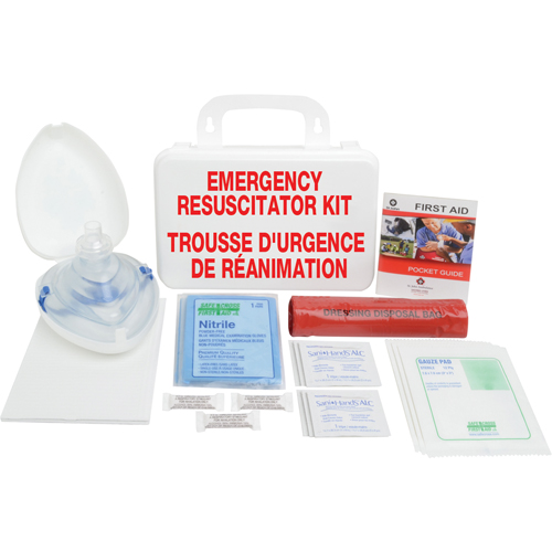 Trousses de r&eacute;animation d'urgence Mukwa Safety Services