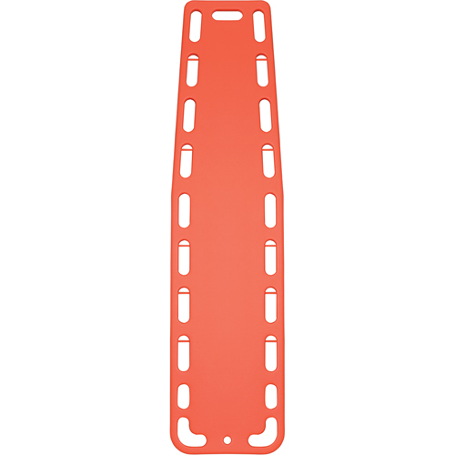 Planches dorsales en plastique a/chevilles Mukwa Safety Services