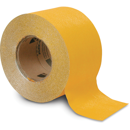 Rubans marqueurs pour la chauss&eacute;e, 4" x 150', Jaune Mukwa Safety Services