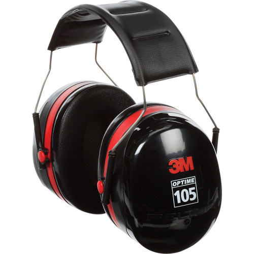 Peltor Optime 105 Series Earmuffs, Headband, 30 NRR dB Mukwa Safety Services