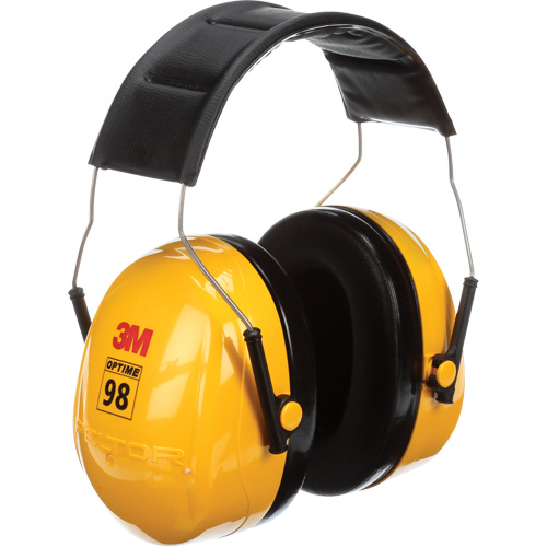 Peltor Optime 98 Series Earmuffs, Headband, 25 NRR dB Mukwa Safety Services