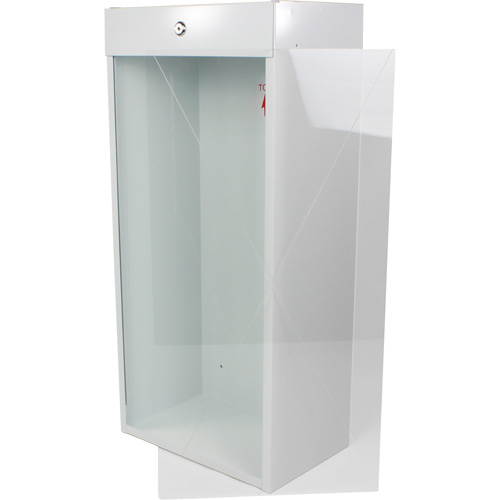 Plastic Front Replacement Part for Surface-Mounted Fire Extinguisher Cabinet Mukwa Safety Services