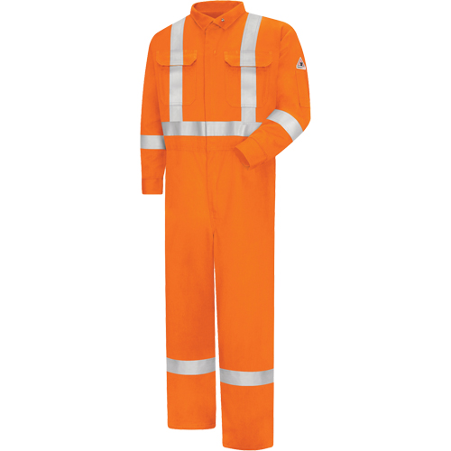 Combinaisons conformes CSA 7 oz Ultra Soft , Hommes, Orange, Taille 38 Mukwa Safety Services