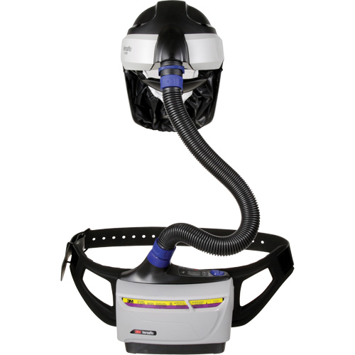 Trousse industrielle lourde pour APR motoris&eacute; TR-600 de Versaflo, Capuchon & visi&egrave;re, Pile Lithium-ion Mukwa Safety Services