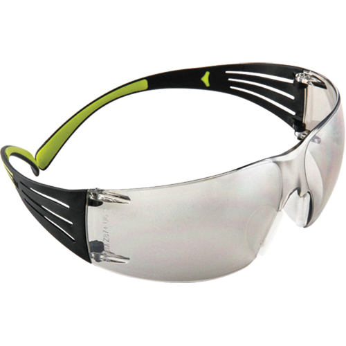 Lunettes de s&eacute;curit&eacute; SecureFit s&eacute;rie 400, Lentille Miroir int&eacute;rieur/ext&eacute;rieur, Anti-&eacute;gratignures, ANSI Z87+/R&eacute;pond ou surpasse la norme CSA Z94.3 Mukwa Safety Services