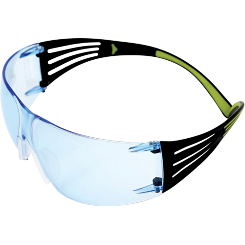 Lunettes de s&eacute;curit&eacute; SecureFit s&eacute;rie 400, Lentille Bleu, Antibu&eacute;e/Anti-&eacute;gratignures, ANSI Z87+/R&eacute;pond ou surpasse la norme CSA Z94.3 Mukwa Safety Services