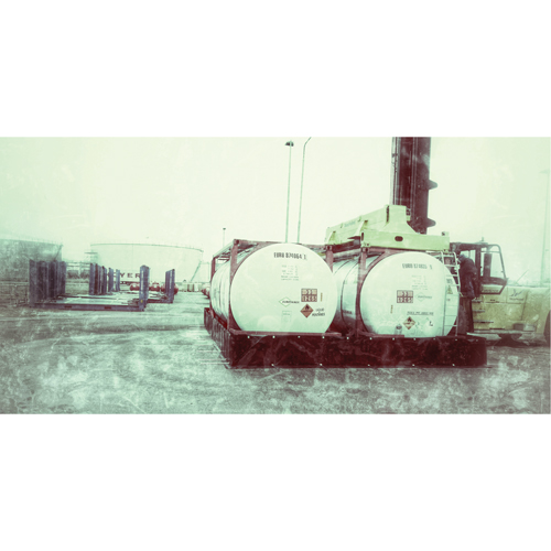 Berme pour r&eacute;servoir double ISO, Capacit&eacute; 7180 gal. US, 24' la x 20' lo x 24" h, Support en L Mukwa Safety Services
