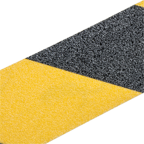 Premium Anti-Skid Tape, 2" x 60', Black & Yellow Mukwa Safety Services