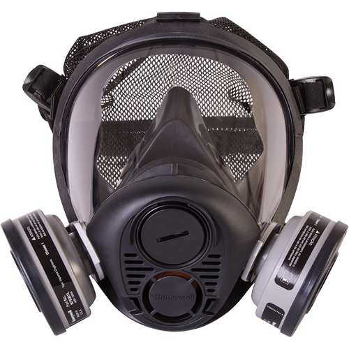 Respirateur &agrave; masque complet de s&eacute;rie RU6500 de North, Silicone, Petit Mukwa Safety Services