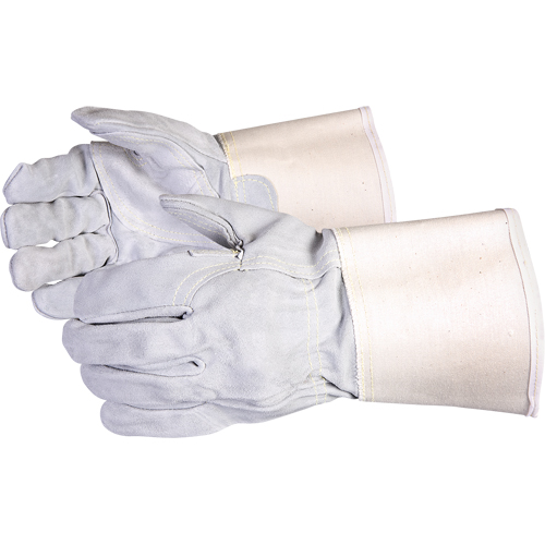 Gants r&eacute;sistant &agrave; la coupure de qualit&eacute; sup&eacute;rieure pour ajusteur Endura , Moyen, Paume en Cuir de vache refendu Mukwa Safety Services