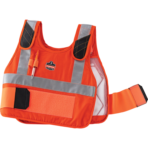 Vestes de refroidissement par changement de phase 6215HV, Petit/Moyen, Orange Mukwa Safety Services