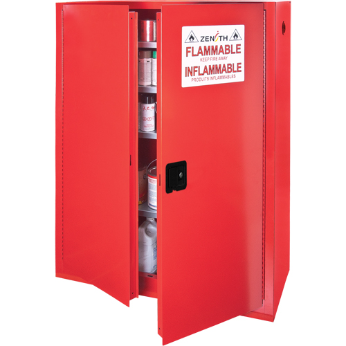 Paint/Ink Cabinet, 60 gal., 5 Shelves Mukwa Safety Services