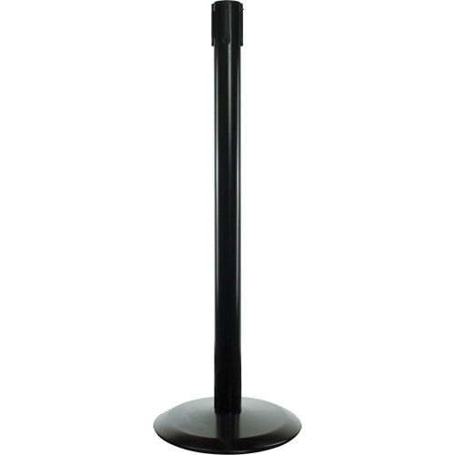 Poteaux receveurs marins, Hauteur de 38", Noir Mukwa Safety Services
