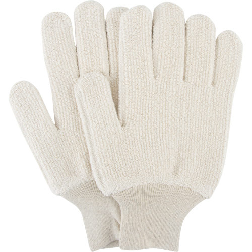 Heat-Resistant Gloves, Terry Cloth, Large, Protects Up To 212° F (100° C) Mukwa Safety Services