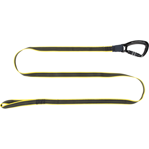Longe de service lourd pour outil, Longueur fixe, Mousqueton/boucle Mukwa Safety Services