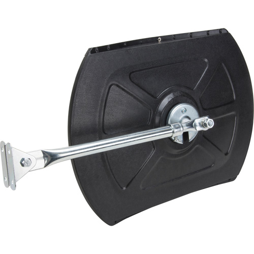 Miroir convexe rectangulaire/rond avec bras t&eacute;lescopique, 12" h x 18" la, Int&eacute;rieur/Ext&eacute;rieur Mukwa Safety Services