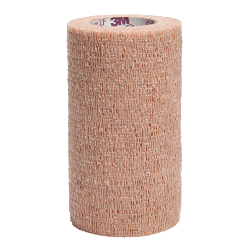 Coban Latex-Free Wraps, Cut to Size L x 4" W, Class 1, Self-Adherent Mukwa Safety Services