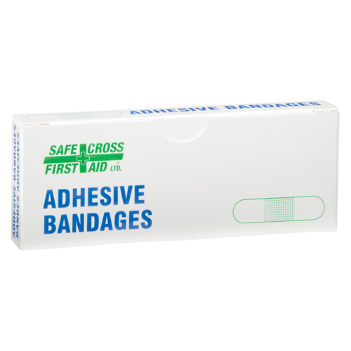 Bandages, Rectangulaire/carr&eacute;e, 3", Plastique, Non st&eacute;rile Mukwa Safety Services