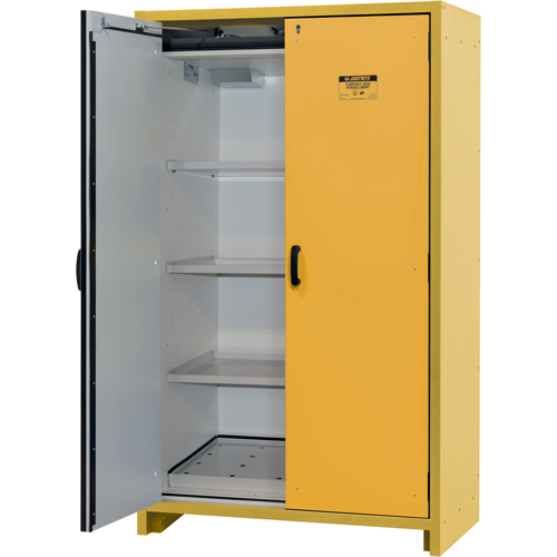 Armoire d'entreposage 30 minutes s&eacute;curitaire et conforme &agrave; la norme EN, 45 gal., 2 Porte(s), 45,83" La x 76,65" h x 24,21" p Mukwa Safety Services