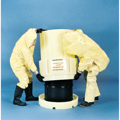 Poly-Overpack&reg; 65 Salvage Drum, 65 US gal., Stationary Mukwa Safety Services