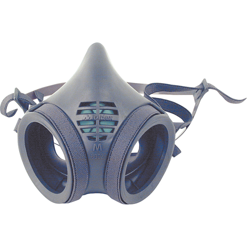 8000 Series Half-Mask Respirator, Elastomer/Thermoplastic, Small Mukwa Safety Services