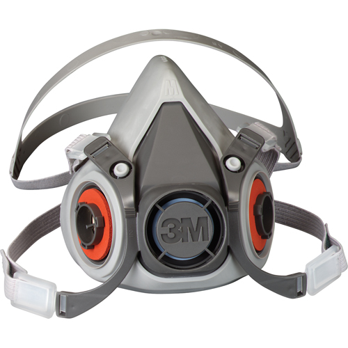 Respirateur r&eacute;utilisable &agrave; demi-masque s&eacute;rie 6000, Thermoplastique, Grand Mukwa Safety Services