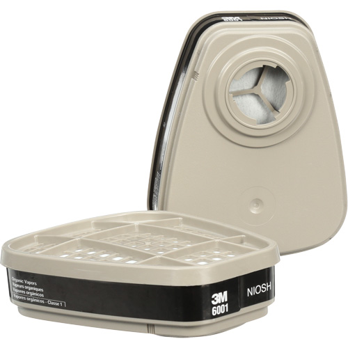 Cartouches pour respirateur s&eacute;rie 6000, Cartouche gaz/vapeur, Vapeur organique Mukwa Safety Services