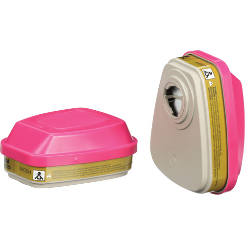 Cartouches pour respirateur s&eacute;rie 6000, Cartouche gaz/vapeur, Gaz multiples/Vapeurs/P100 Mukwa Safety Services